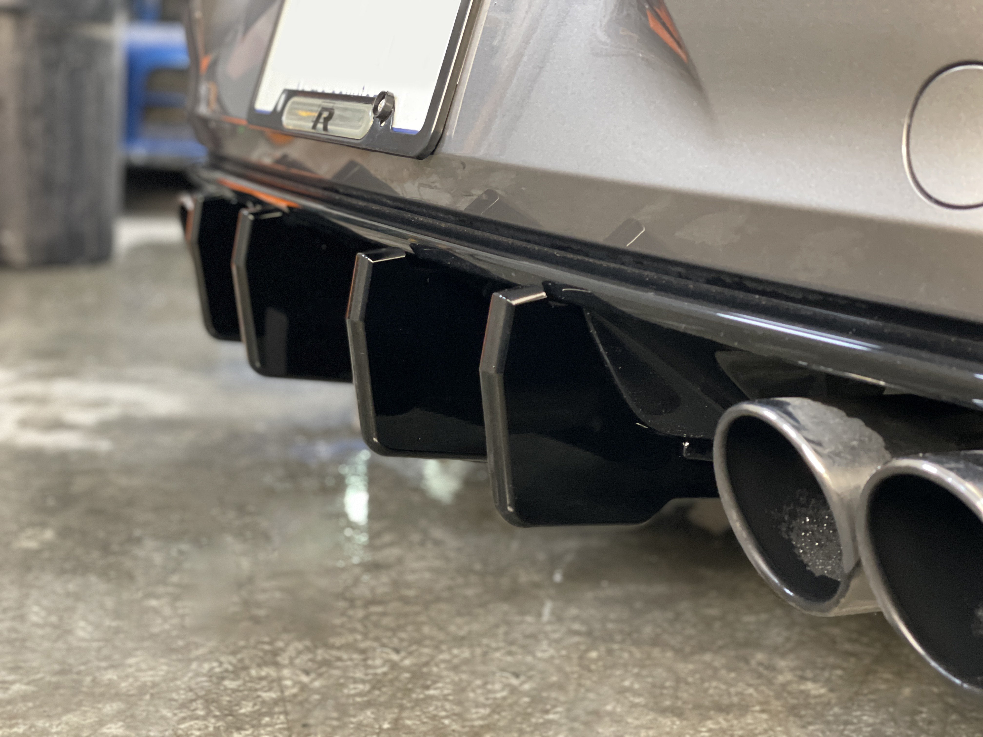 Rear Diffuser - Volkswagen Golf R MK7 - Artwork Bodyshop