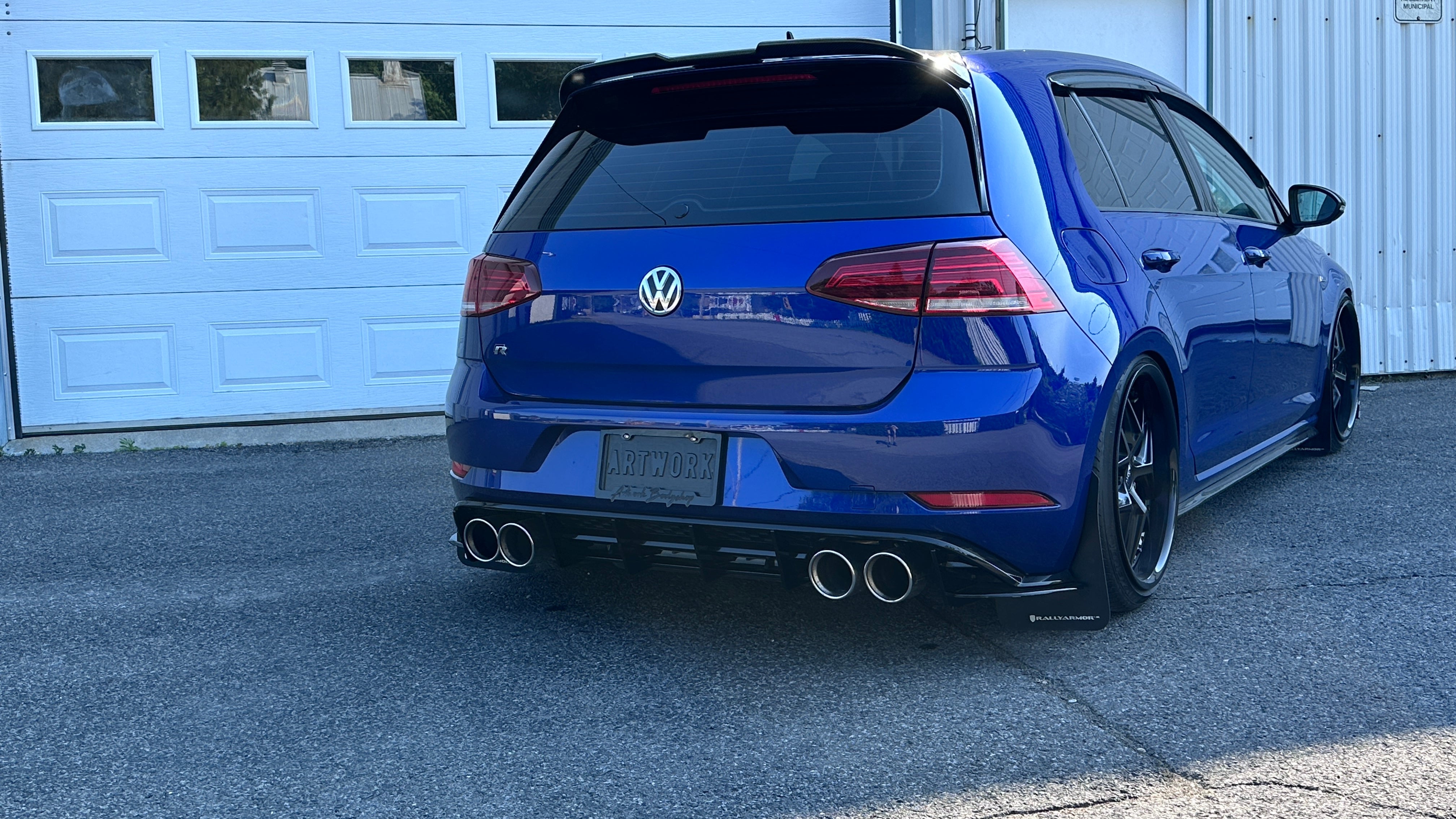 Rear Diffuser - Volkswagen Golf R MK7.5 - Artwork Bodyshop Inc.