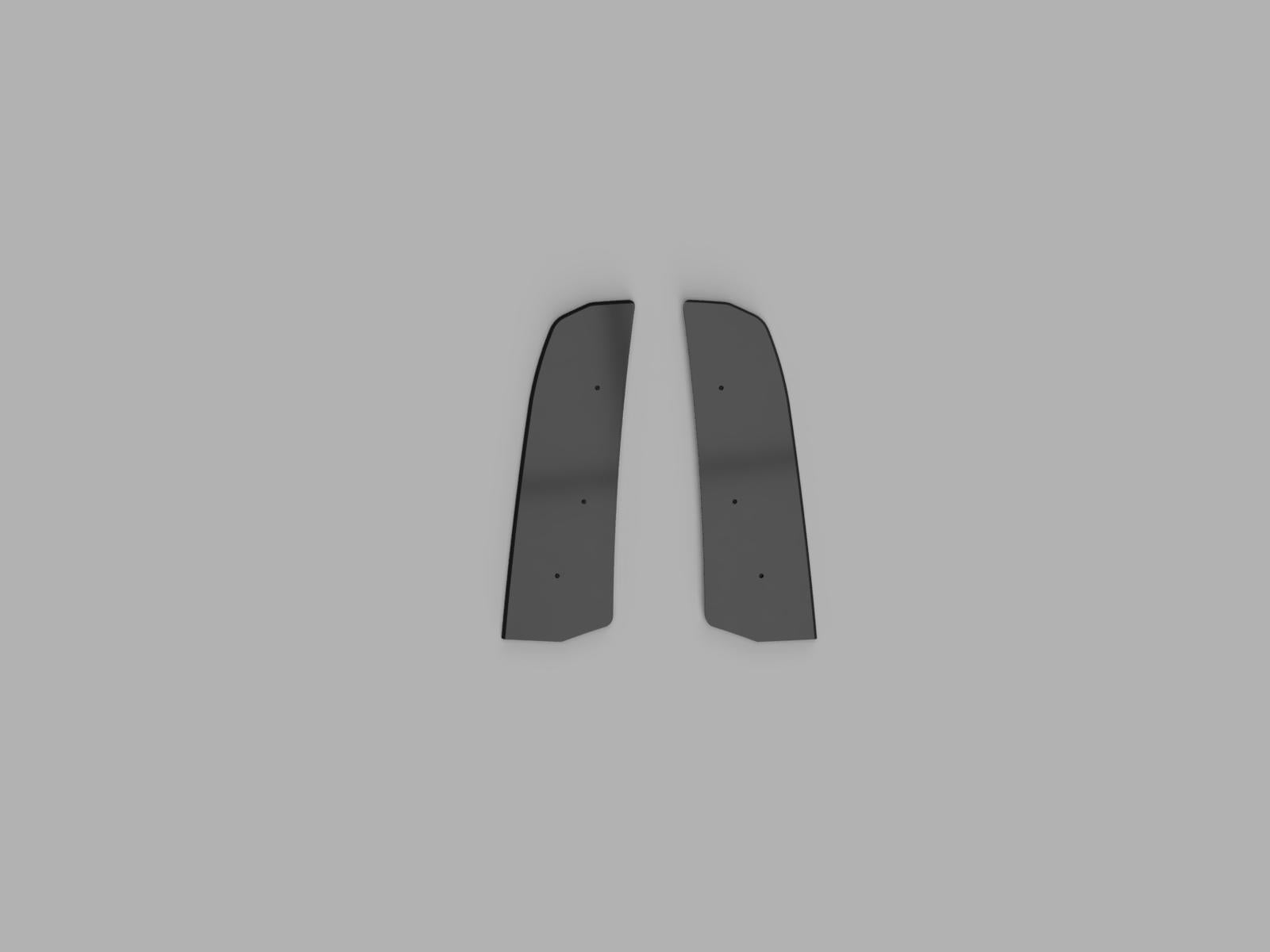 Rear Spats - Acura Integra Type S 2024 - Artwork Bodyshop Inc.