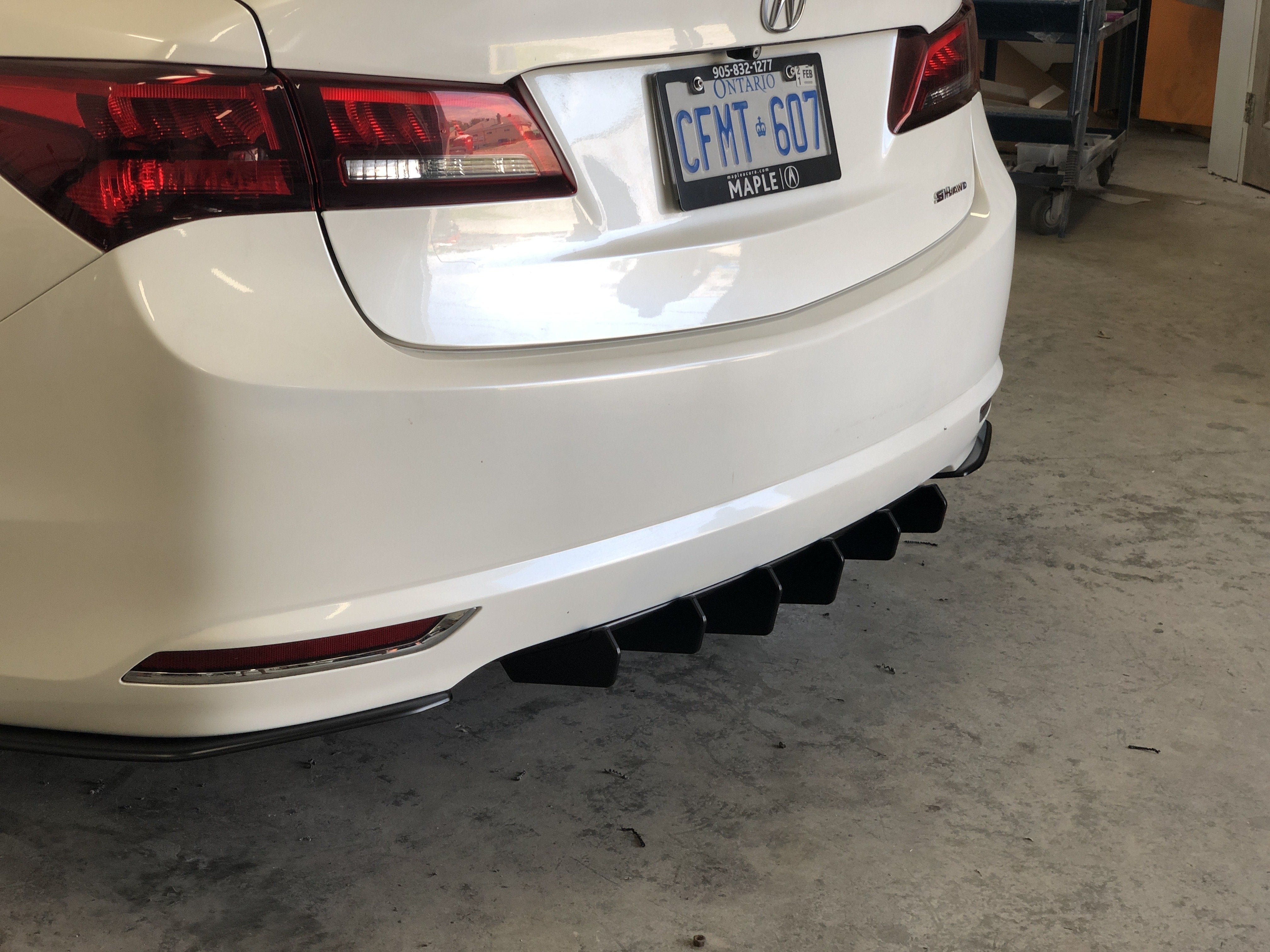 Rear Spats - Acura TLX 14-17 - Artwork Bodyshop