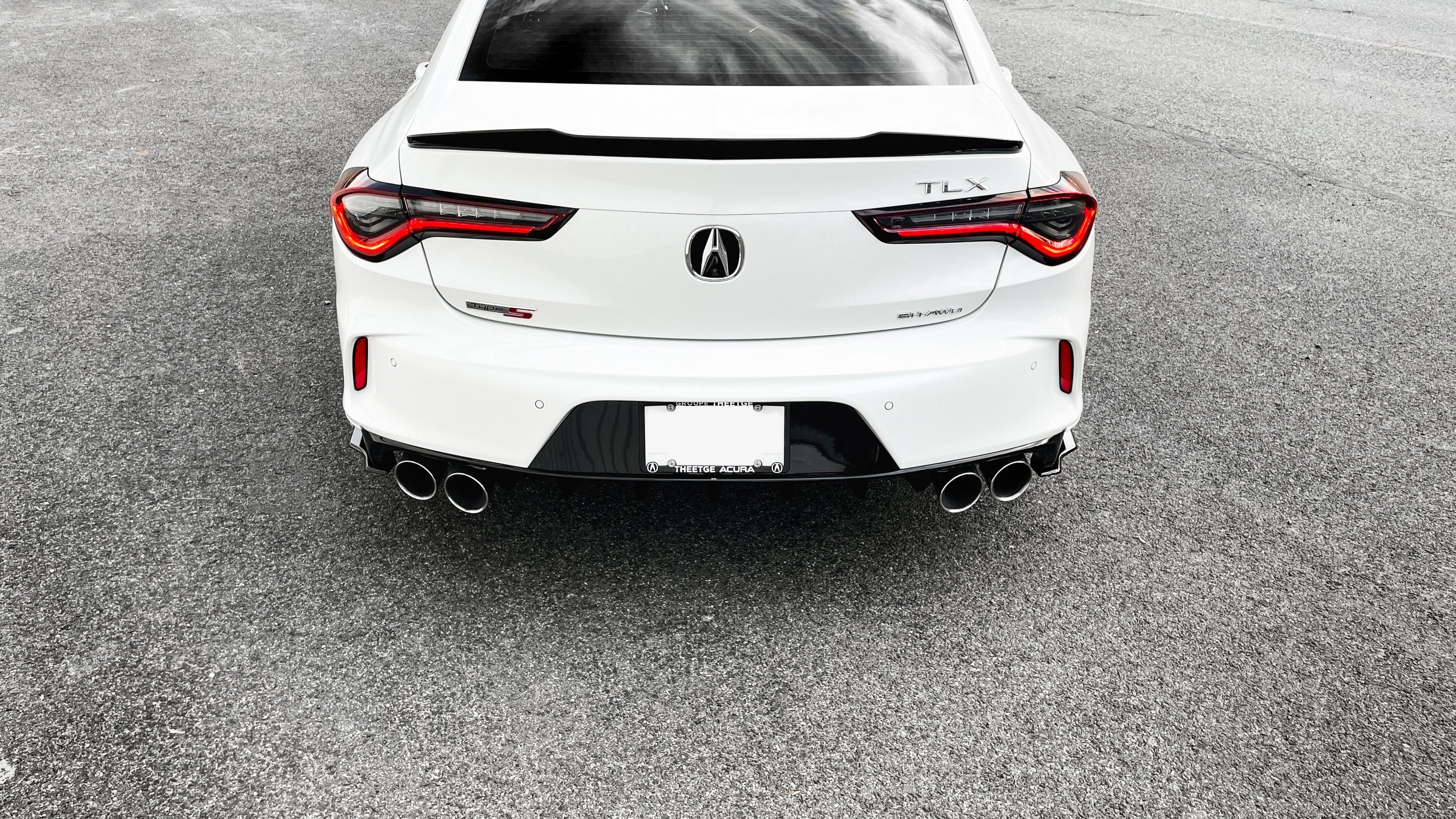 Rear Spats - Acura TLX 2021 - Artwork Bodyshop