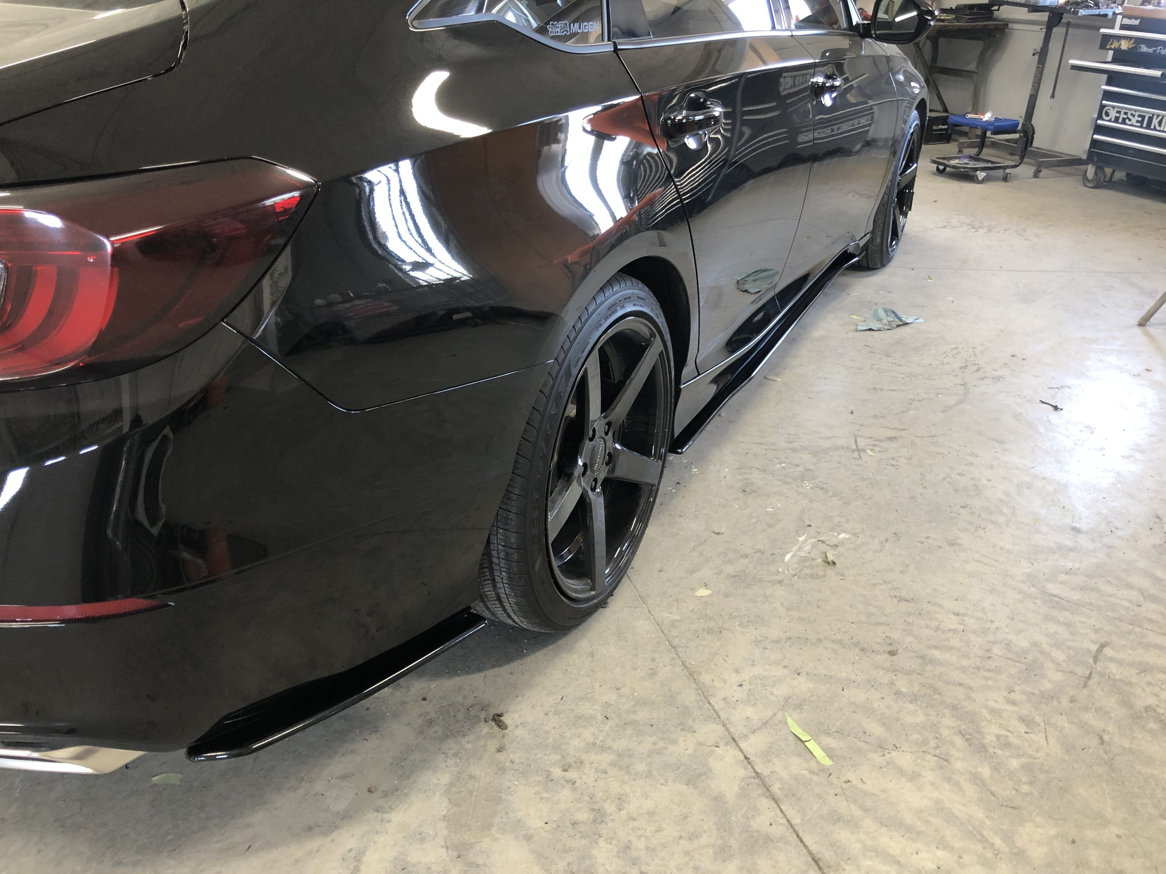 Rear Spats - Honda Accord 2018-19 - Artwork Bodyshop