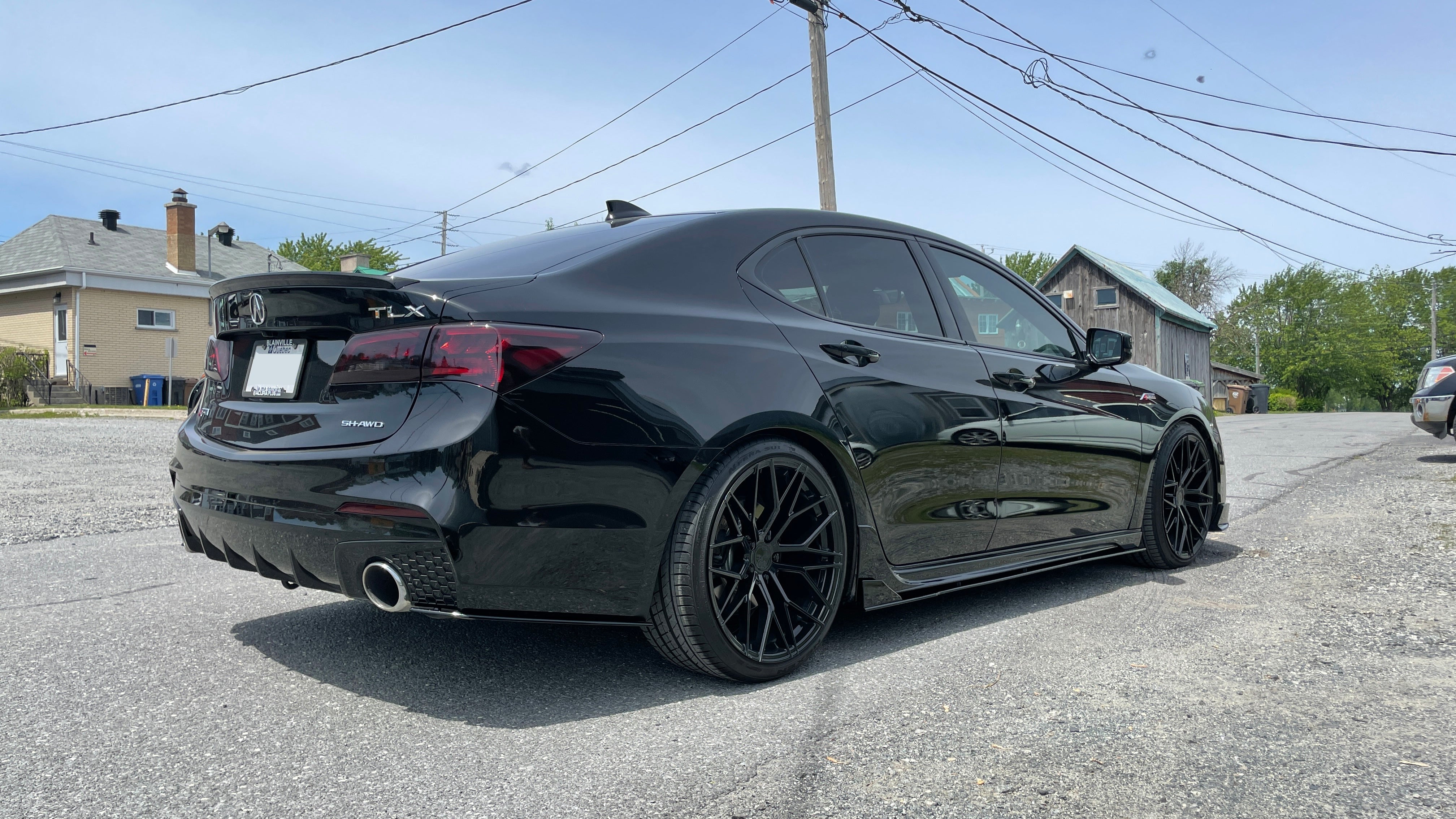 Side Splitters - Acura TLX 2018-2020 - Artwork Bodyshop Inc.