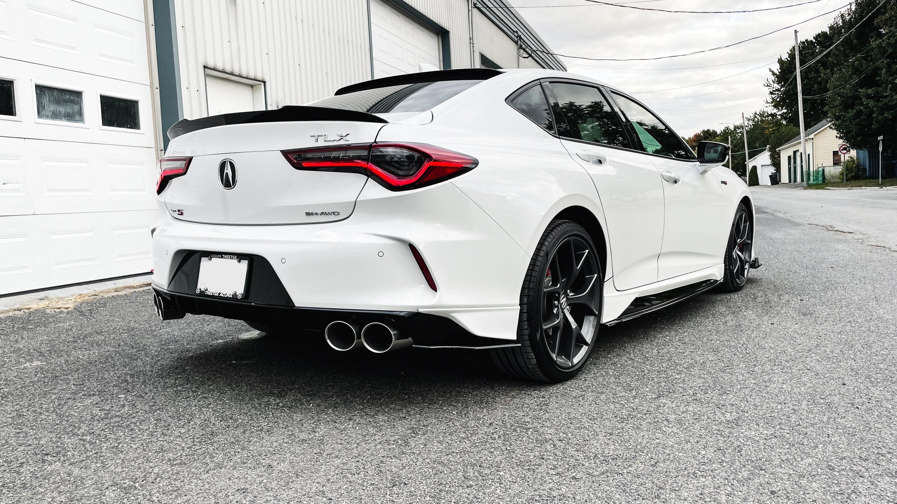 Side Splitters - Acura TLX 2021 - Artwork Bodyshop