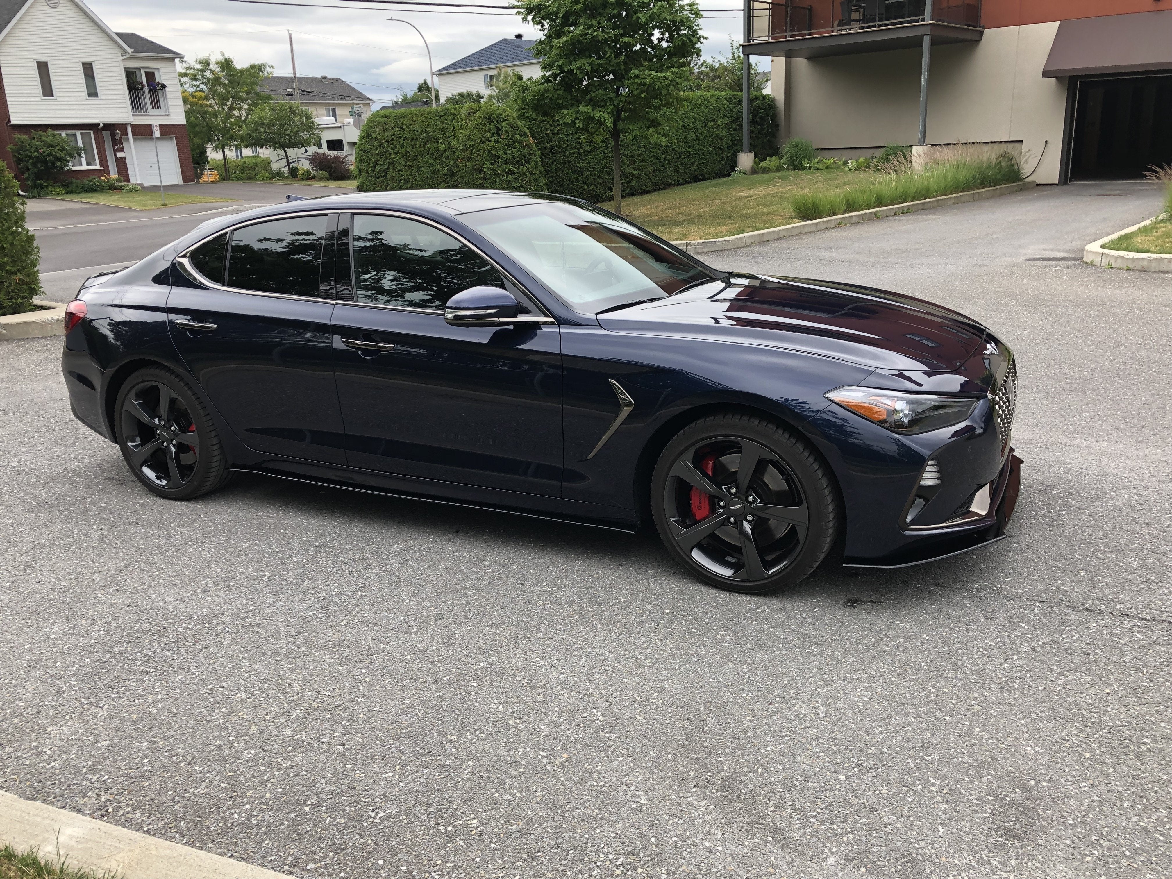 Side Splitters - Genesis G70 18-21 - Artwork Bodyshop